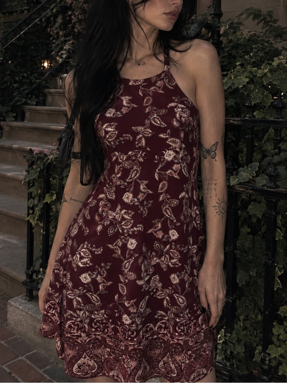 Elegant Chic Essential Stylish Flattering Halter Mini Dress